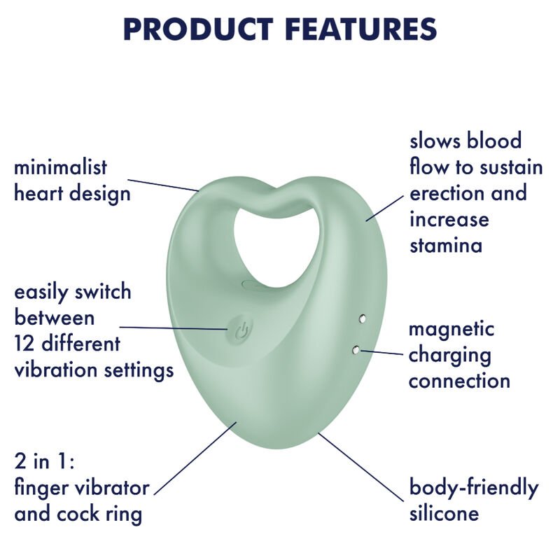 Satisfyer - Paire Parfaite 3 Vert - Gabychou - Accessoires Pénis