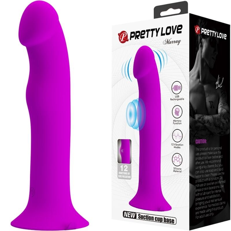 Pretty Love – Vibrateur et Stimulateur de Point G Violet Murray