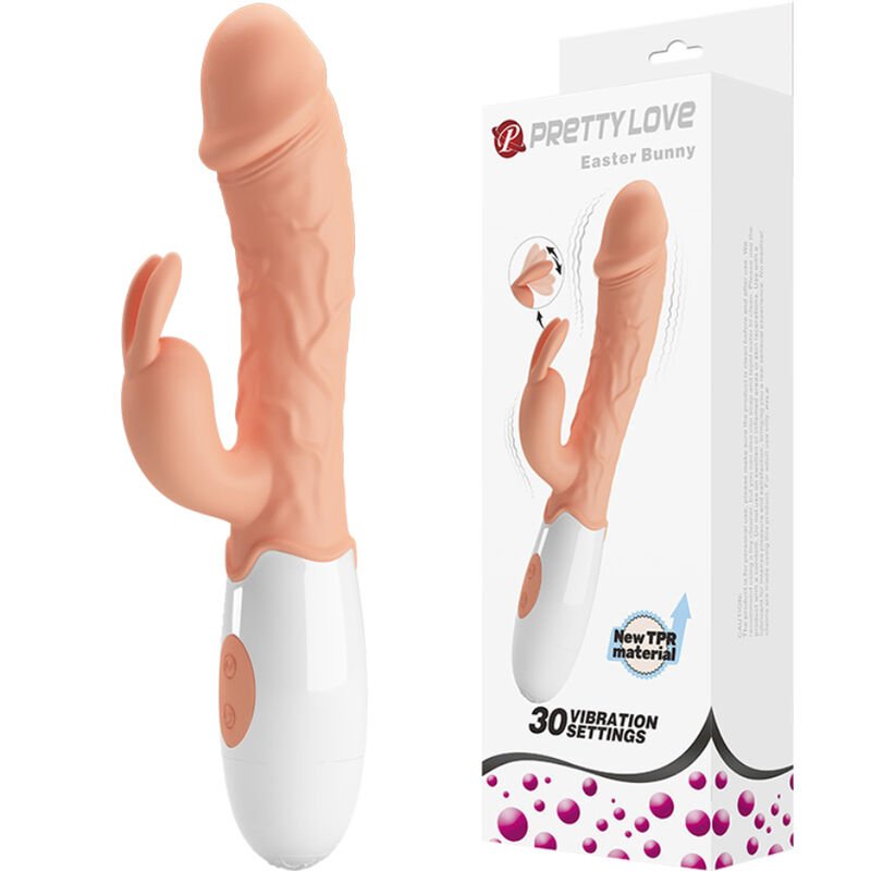 Pretty Love - Vibrateur Lapin de Pâques avec Stimulateur - Gabychou - Jouets pour femmes