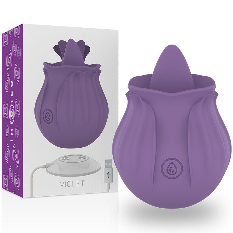 Intense - Stimulateur de Clitoris Violet 10 Vibrations Lilas - Gabychou - Jouets pour femmes