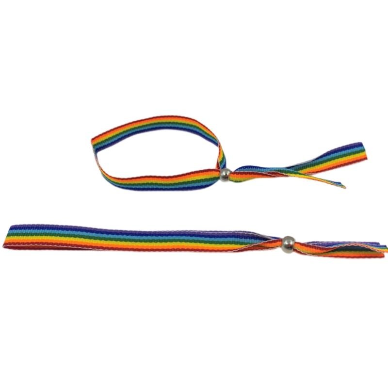 Lgbt – Bracelet Boule Argent