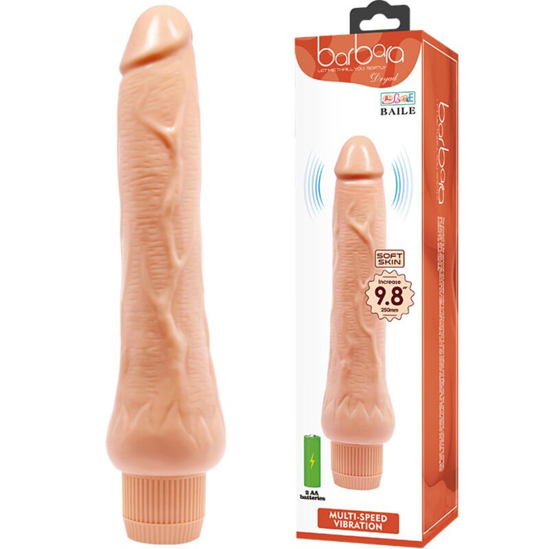 Baile - Vibrateur Réaliste Barbara 25cm - Gabychou - Jouets pour femmes