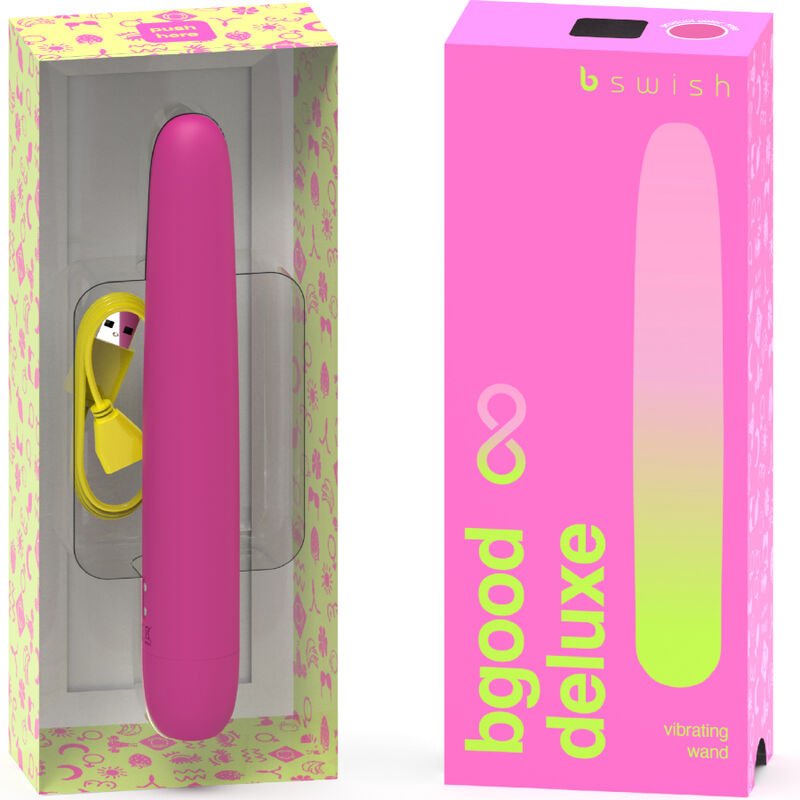 B Swish - Vibrateur Rechargeable Bgood Infinite Deluxe en Silicone Rose - Gabychou - Jouets pour femmes