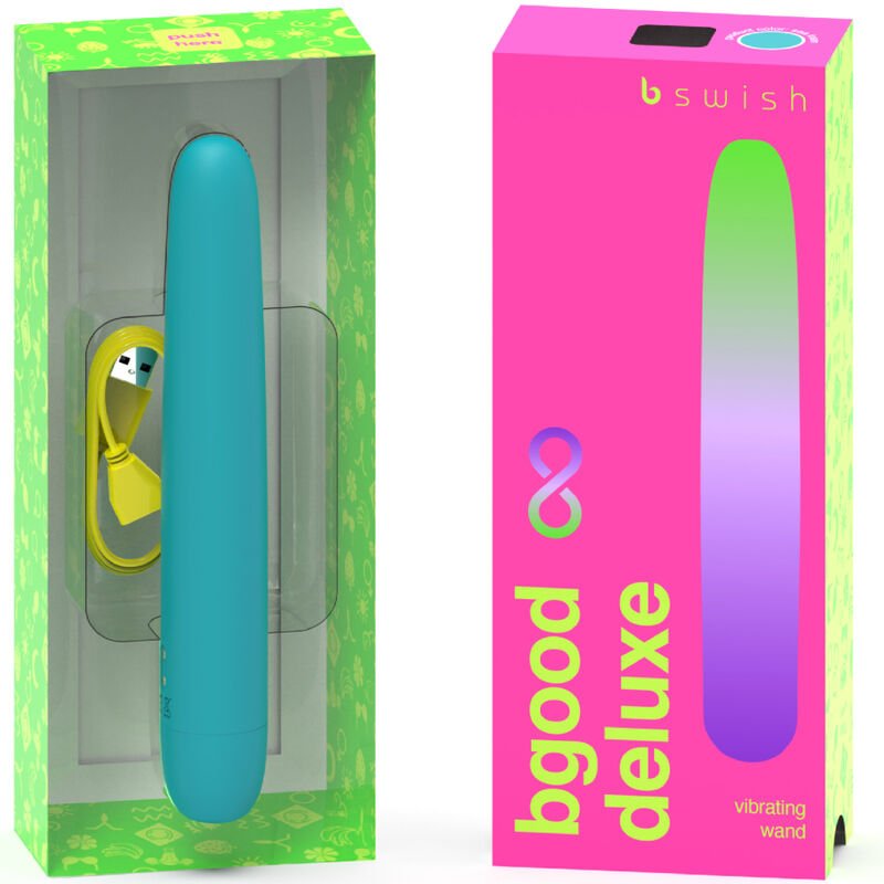 B Swish - Vibrateur Rechargeable Bgood Infinite Deluxe en Silicone Bleu - Gabychou - Jouets pour femmes