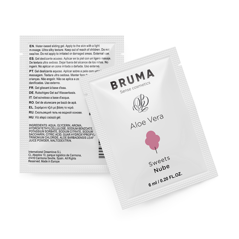 BRUMA – GEL GLISSANT À LALOE VERA SAVEUR BONBONS 6 ML