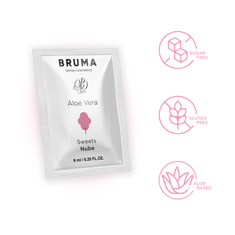 BRUMA - GEL GLISSANT À LALOE VERA SAVEUR BONBONS 6 ML - Gabychou - Aux saveurs délicieuses