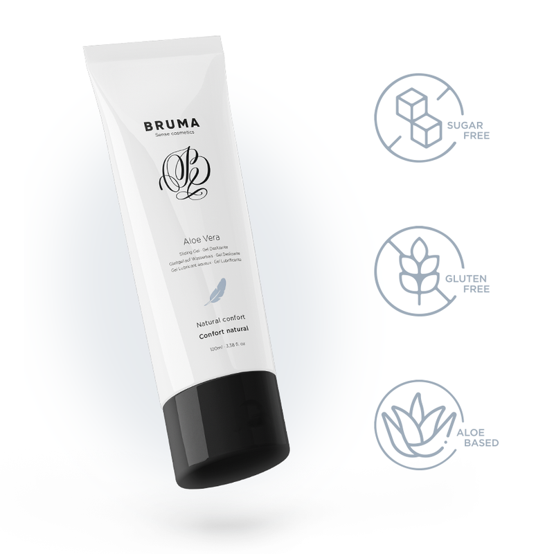 Bruma - Gel Glissant Confort Naturel Aloe Vera 100 Ml - Gabychou - Aux saveurs délicieuses
