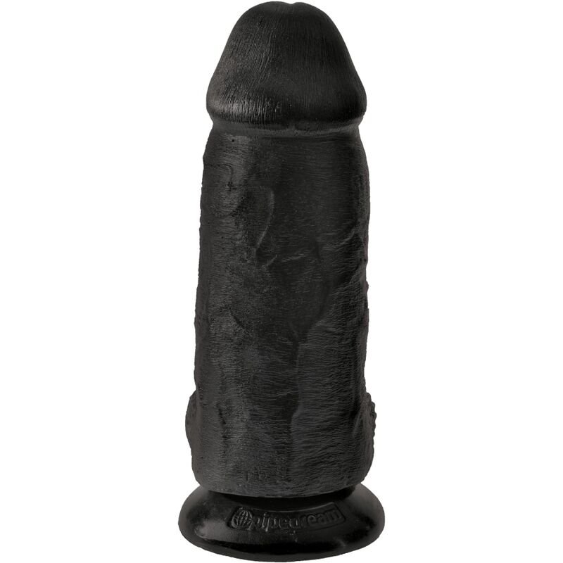 King Cock - Pénis Réaliste Chubby Noir 23 cm - Gabychou - Godes ceinture