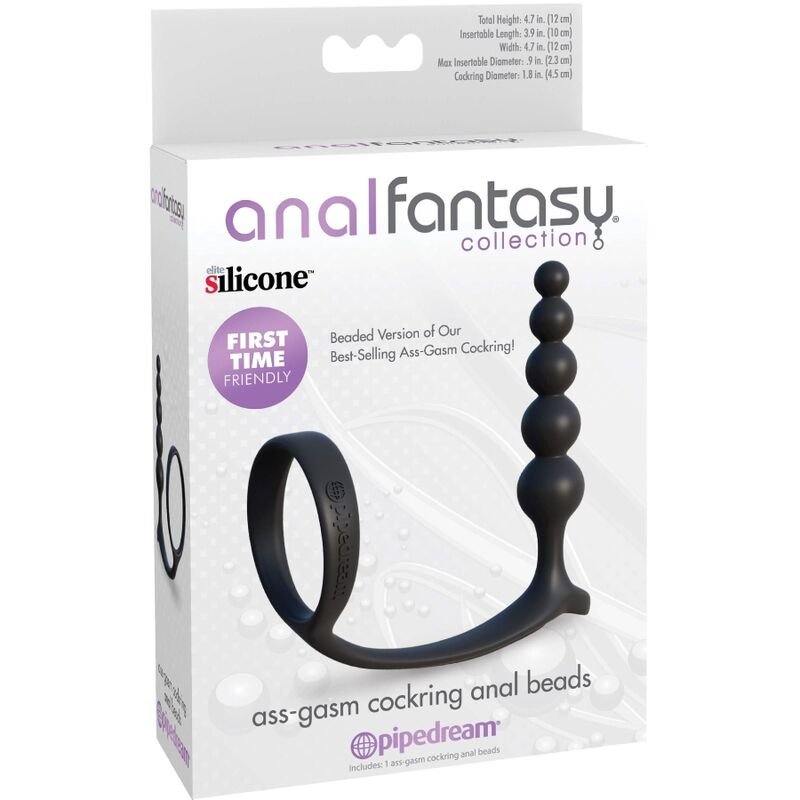 Anal Fantasy Elite Collection - Cockring Balles Anales Ass-gasm - Gabychou - Accessoires Pénis