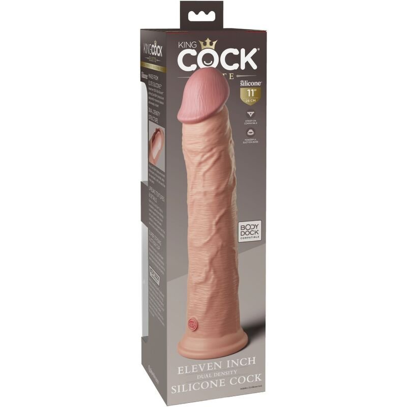 King Cock - Gode Réaliste en Silicone Elite 28 cm - Gabychou - Godes ceinture