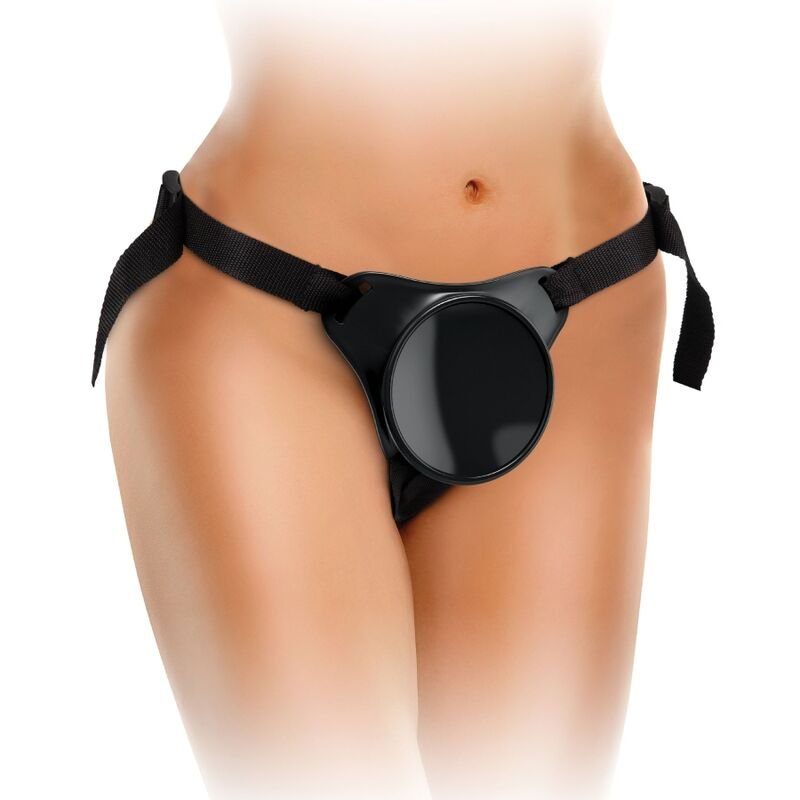 King Cock - Harnais Réglable Elite avec Gode 15.2 cm pour Débutants - Gabychou - Harnais