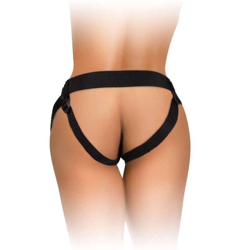 King Cock - Harnais Réglable Confortable Elite avec Gode 17.8 cm - Gabychou - Harnais