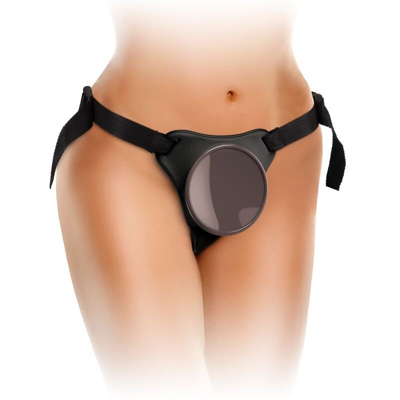 King Cock - Harnais Réglable Confortable Elite avec Gode 17.8 cm - Gabychou - Harnais