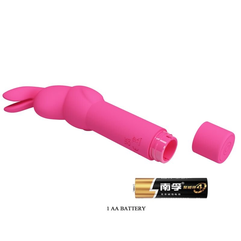 Pretty Love - Vibrateur Lapin Gerardo en Silicone Fuschia - Gabychou - Jouets pour femmes