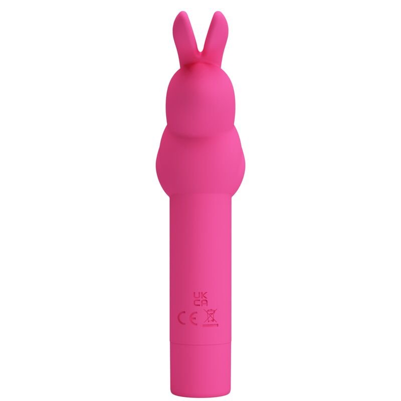 Pretty Love - Vibrateur Lapin Gerardo en Silicone Fuschia - Gabychou - Jouets pour femmes