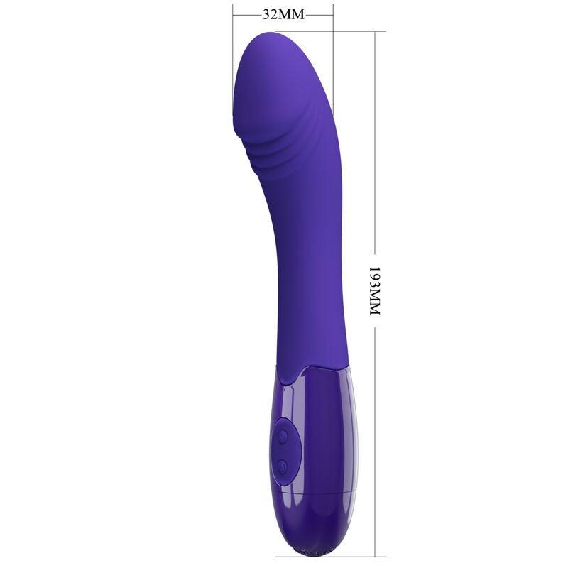 Pretty Love - Dildo Vibrateur Violet Elemental Youth - Gabychou - Godes sans vibration