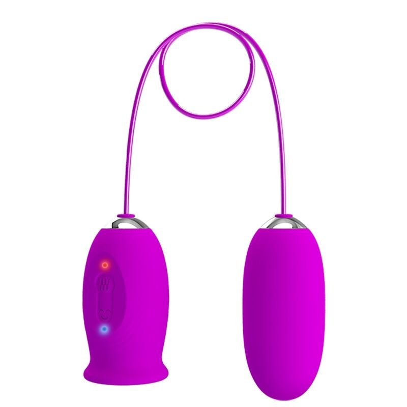Pretty Love - Daisy Dual Egg Vibrateur Rechargeable Violet - Gabychou - Jouets pour femmes