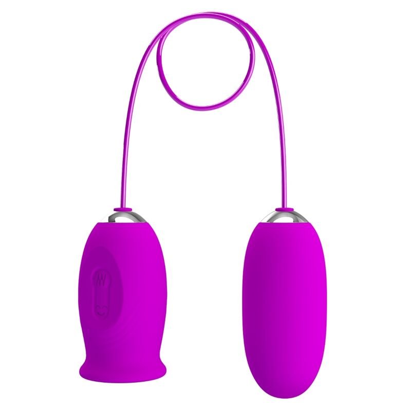 Pretty Love - Daisy Dual Egg Vibrateur Rechargeable Violet - Gabychou - Jouets pour femmes