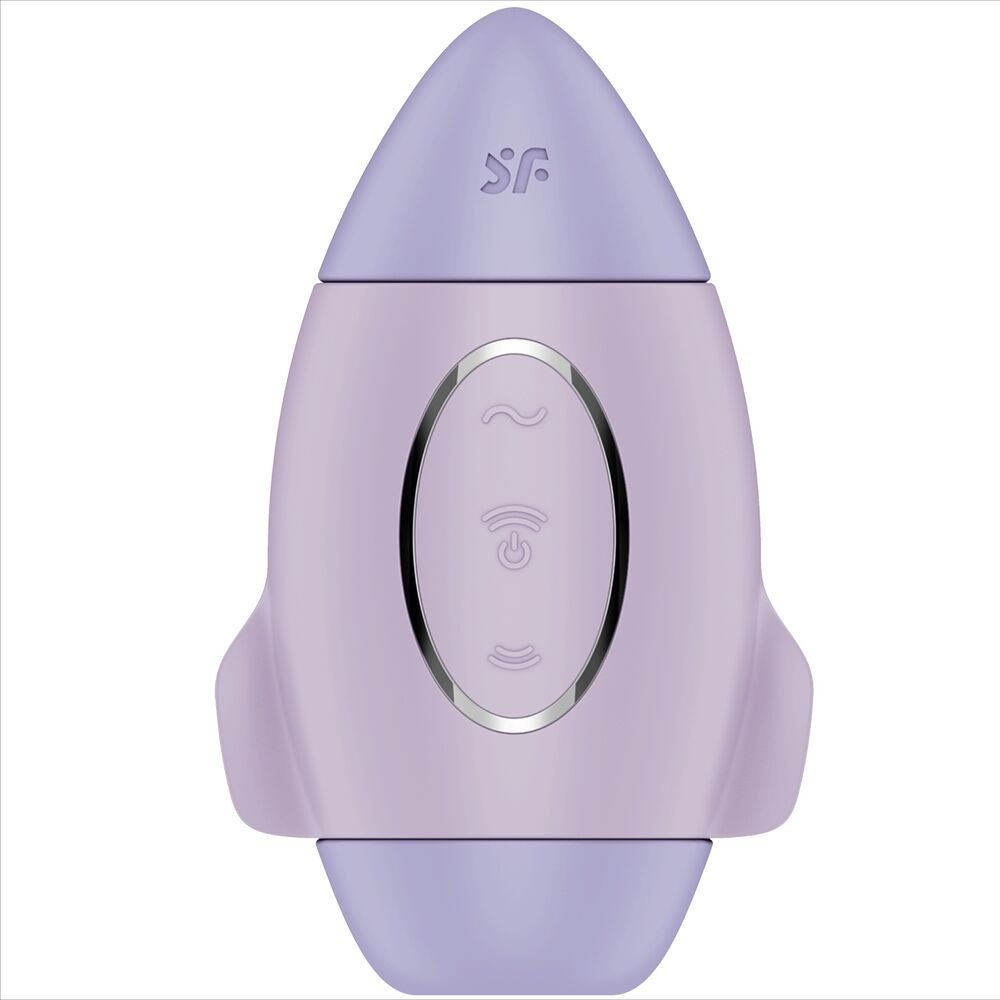 Satisfyer – Petit Vibrateur Double Impulsion Mission Control Lilas