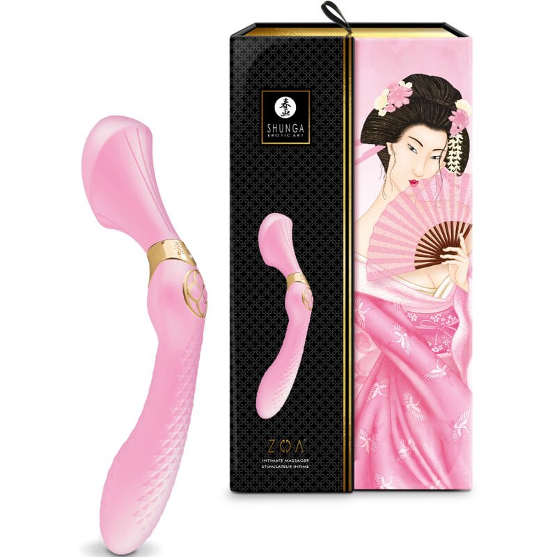 Shunga - Zoa Masseur Intime Rose - Gabychou - Jouets pour femmes