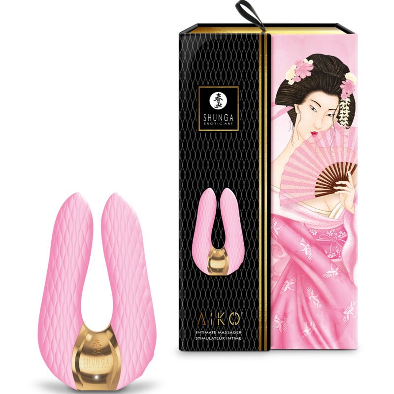 Shunga - Aiko Masseur Intime Rose - Gabychou - Jouets pour femmes
