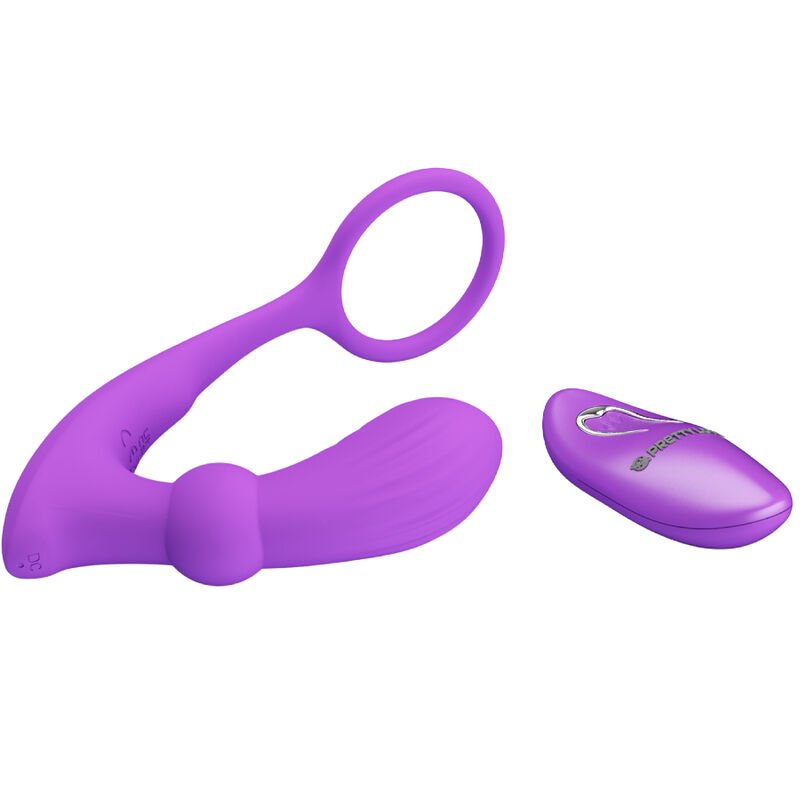 Pretty Love - Anneau Anal et Vibrateur Warren Violet - Gabychou - Accessoires Pénis