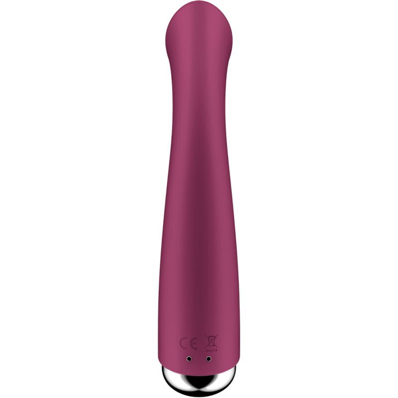 Satisfyer - Vibrateur Rotatif Spinning G-spot 1 Rouge - Gabychou - Vibromasseurs Point G