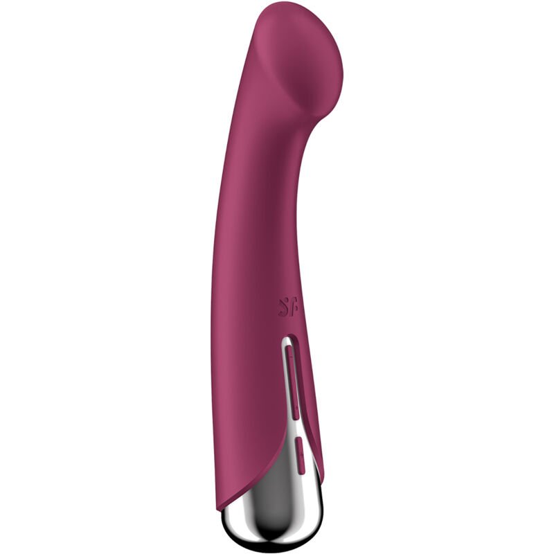 Satisfyer - Vibrateur Rotatif Spinning G-spot 1 Rouge - Gabychou - Vibromasseurs Point G