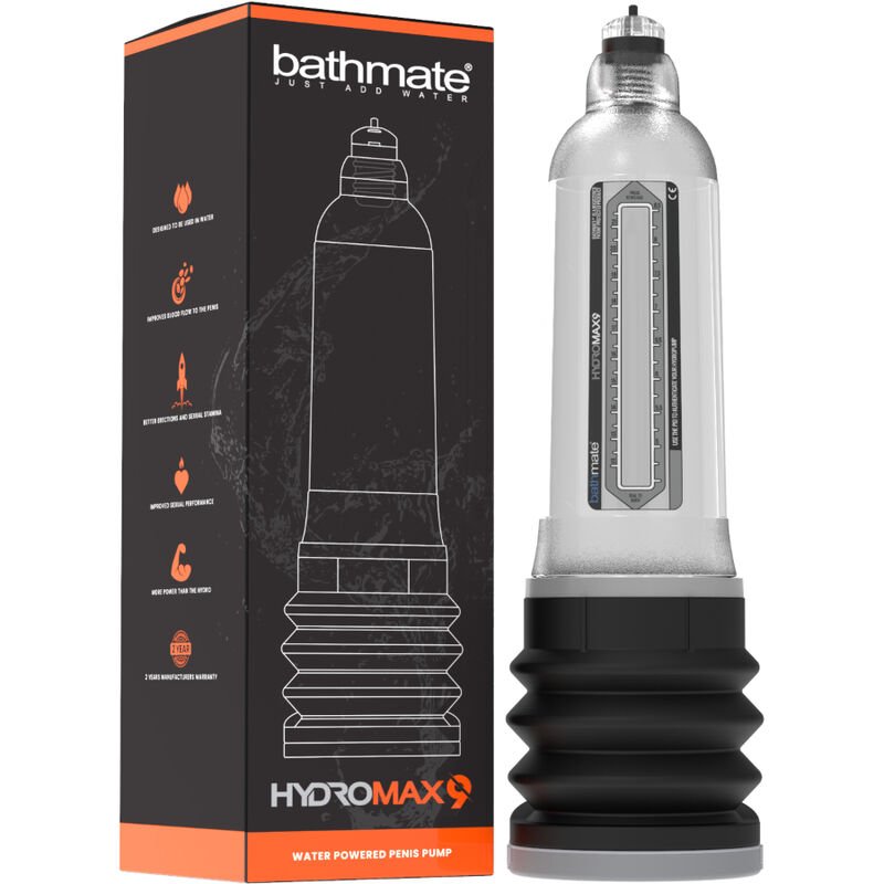 Bathmate - Hydromax 9 Pompe d'Augmentation de Pénis Transparente - Gabychou - Accessoires Pénis