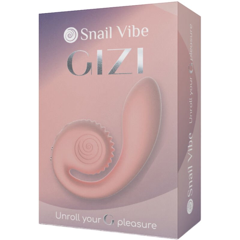 Snail Vibe - Estimulateur Dual Rose Gizi - Gabychou - Jouets pour femmes