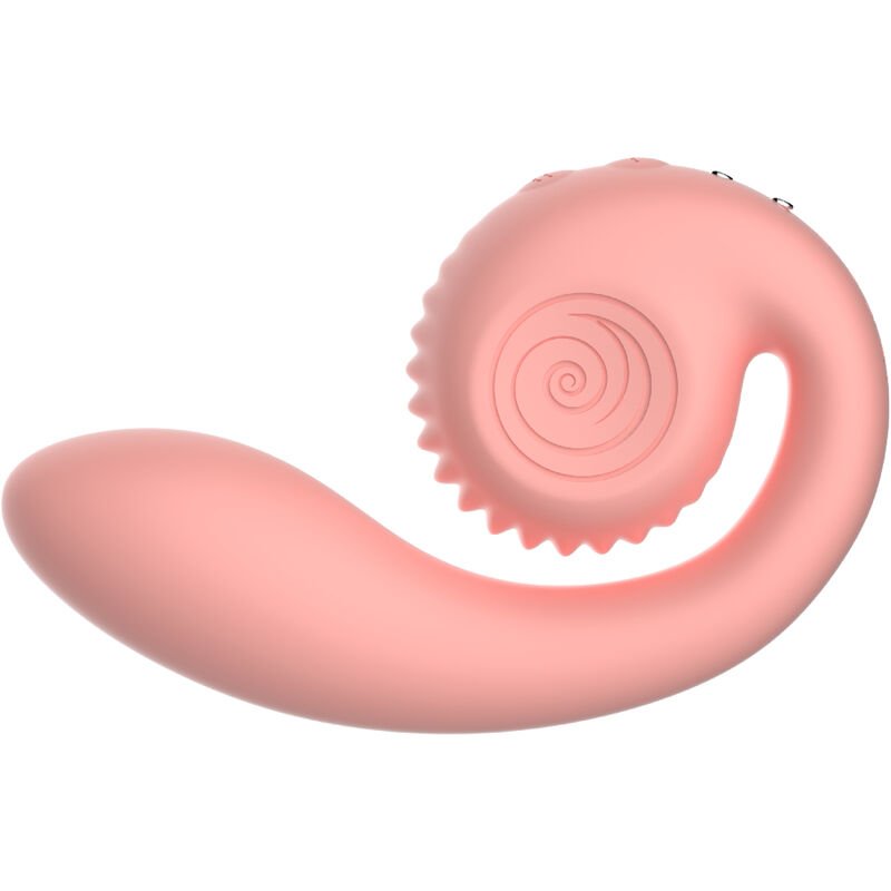 Snail Vibe - Estimulateur Dual Rose Gizi - Gabychou - Jouets pour femmes