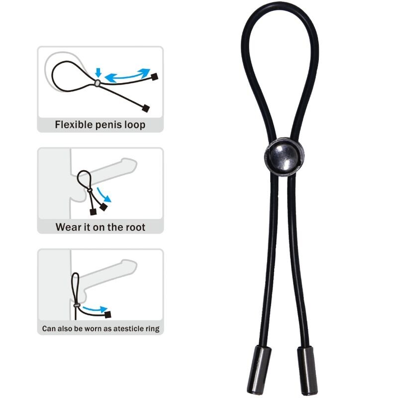 Pretty Love - Anneau Pénis Cordon et Testicules - Gabychou - Accessoires Pénis
