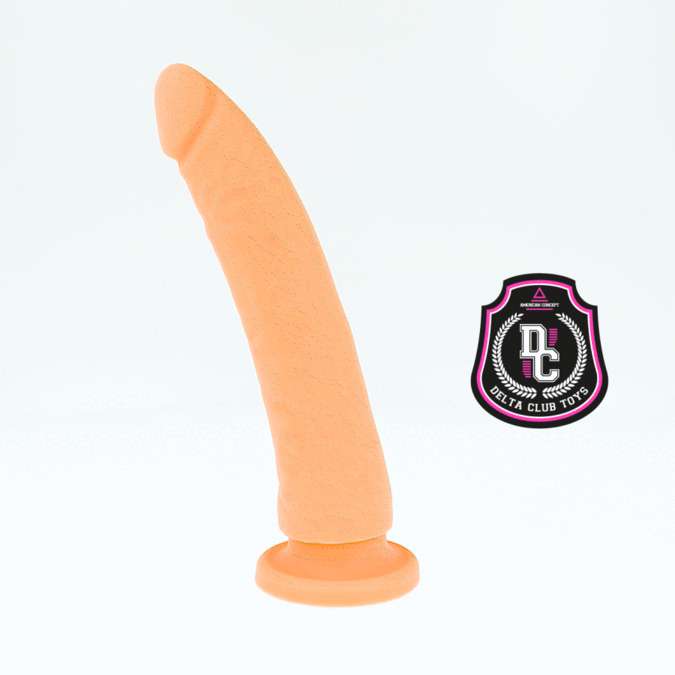 Delta Club - Gode Naturel en Silicone Médical 20 cm x 4 cm - Gabychou - Godes ceinture
