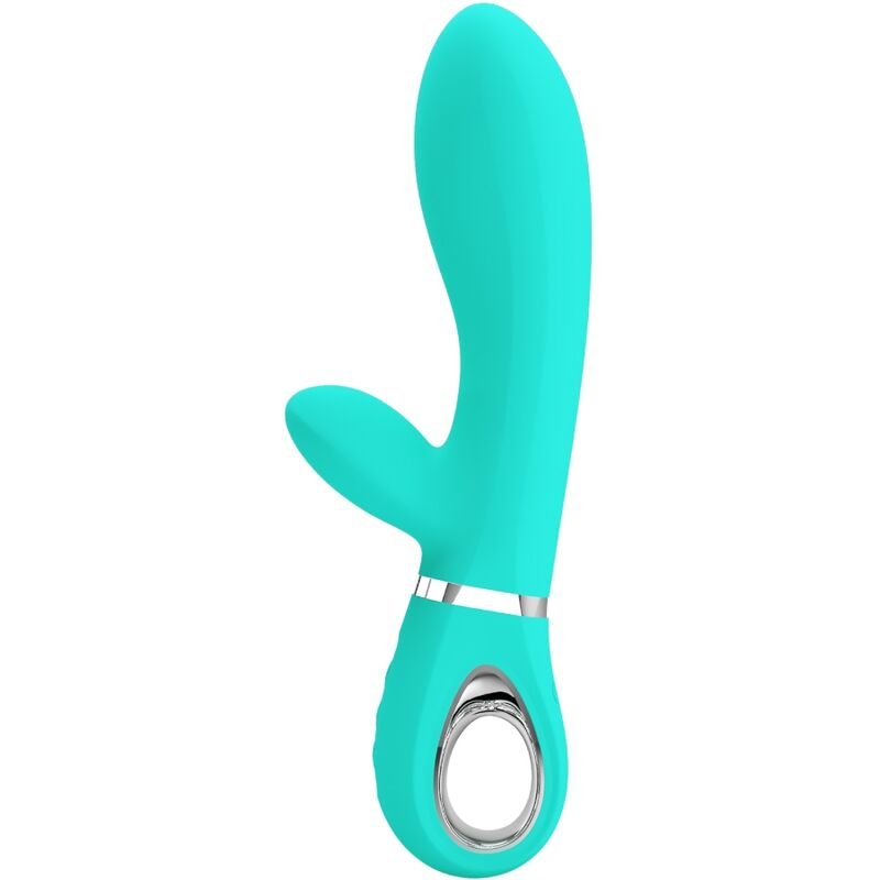 Pretty Love - Vibrateur Multifonction G-Spot Thomas Vert Aqua - Gabychou - Vibromasseurs Point G