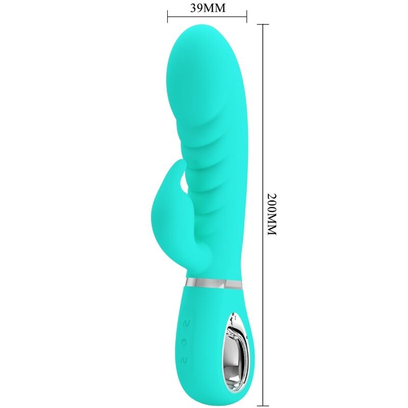 Pretty Love - Vibrateur Multifonction Point G Prescott Vert Aqua - Gabychou - Vibromasseurs Point G