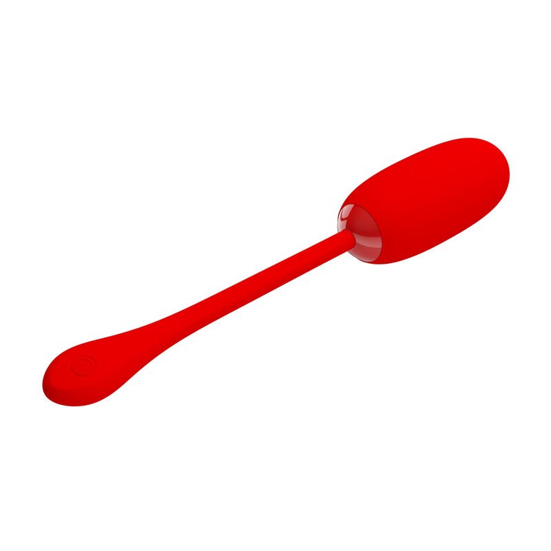 Pretty Love - Oeuf Vibrant Julius Imperméable Rechargeable Rouge - Gabychou - Jouets pour femmes