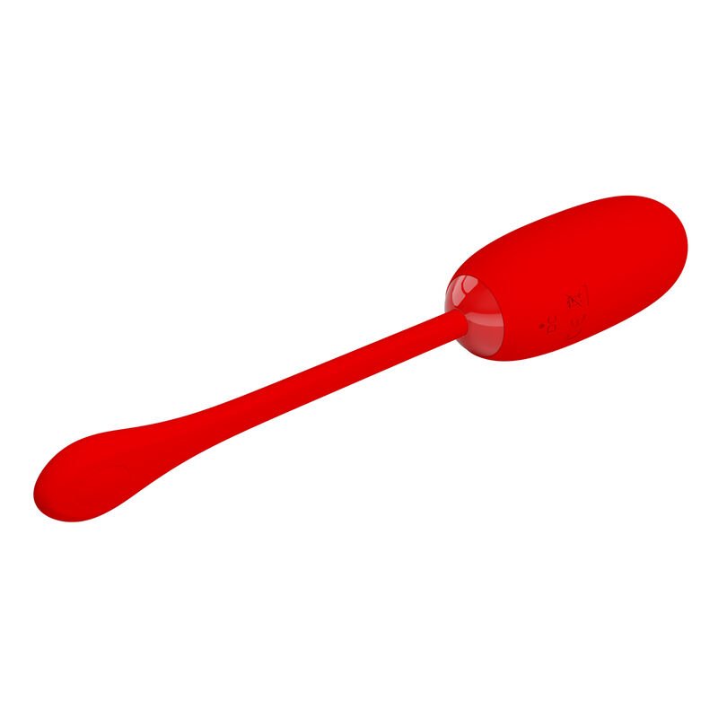 Pretty Love - Oeuf Vibrant Julius Imperméable Rechargeable Rouge - Gabychou - Jouets pour femmes