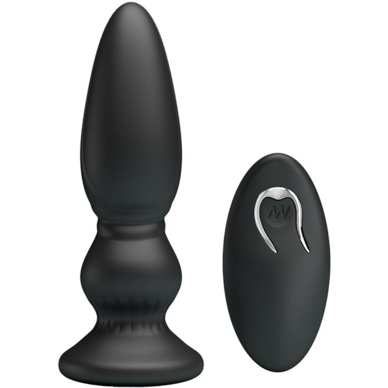 Mr Play – Vibrateur Puissant Télécommande Plug Anal Noir