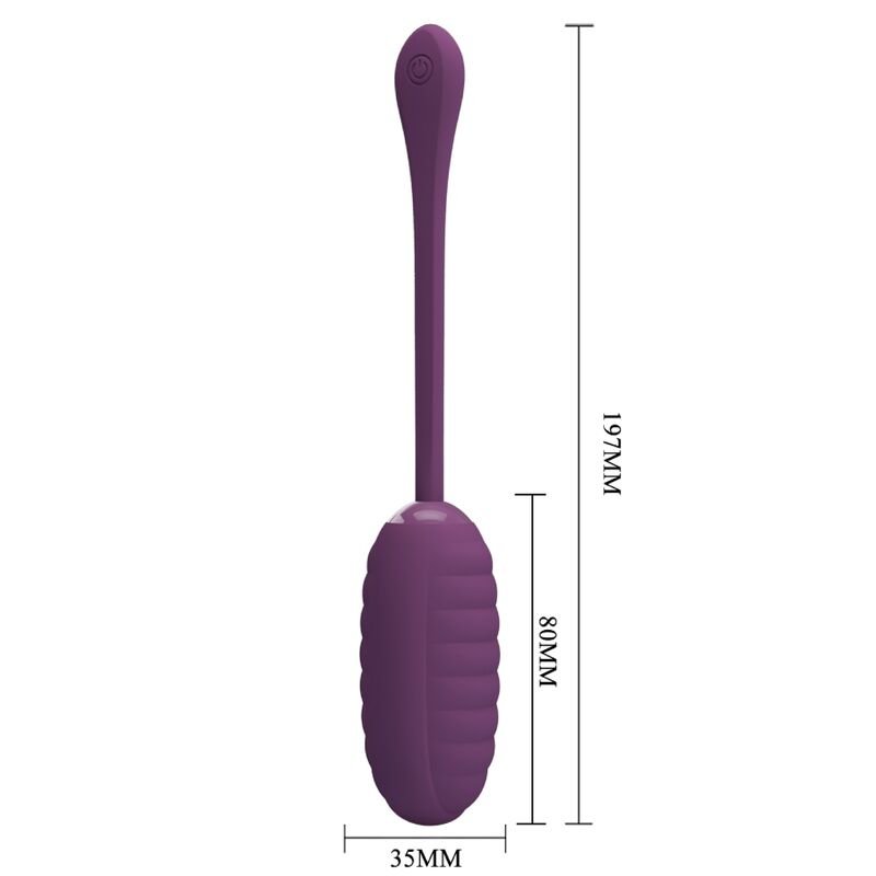 Pretty Love - Casper Oeuf Vibrant Rechargeable Violet - Gabychou - Jouets pour femmes