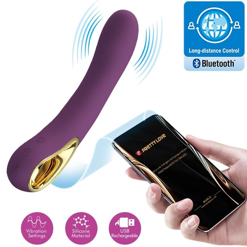 Pretty Love - Ethan Vibrateur Rechargeable Violet - Gabychou - Vibromasseurs Point G