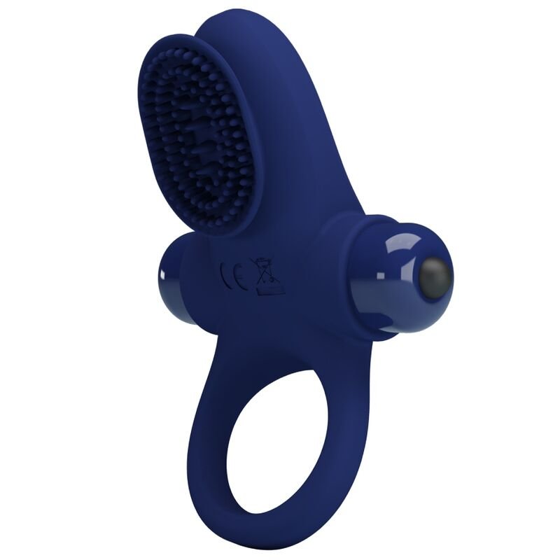 Pretty Love - Palle Anneau Vibrant Bleu - Gabychou - Accessoires Pénis