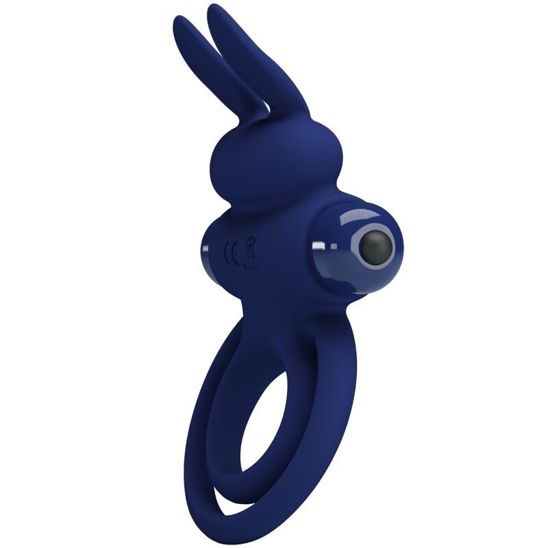 Pretty Love - Darey Double Anneau Vibrant Lapin Bleu - Gabychou - Accessoires Pénis