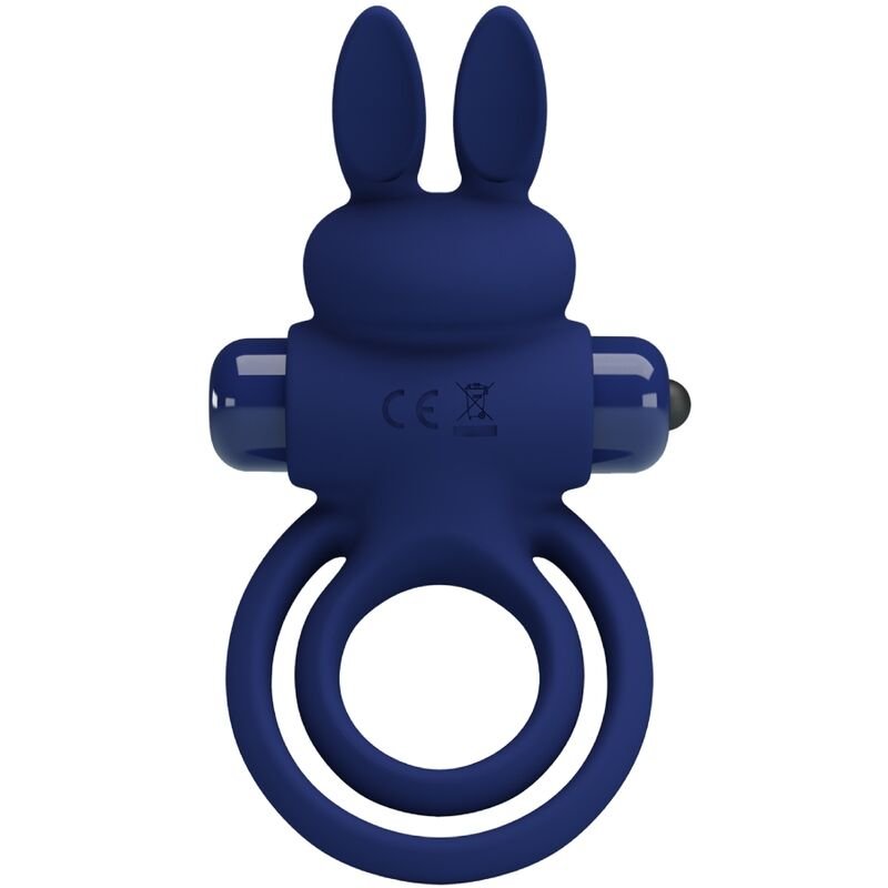Pretty Love - Darey Double Anneau Vibrant Lapin Bleu - Gabychou - Accessoires Pénis