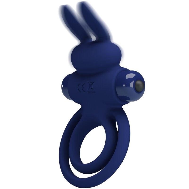 Pretty Love - Darey Double Anneau Vibrant Lapin Bleu - Gabychou - Accessoires Pénis