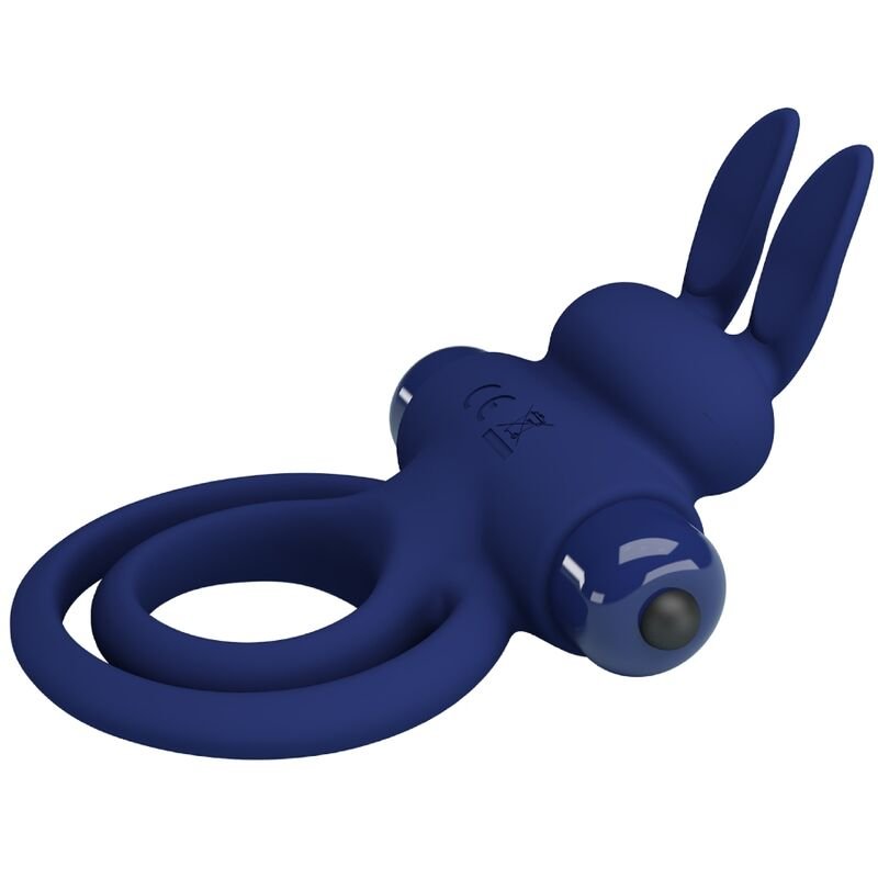 Pretty Love - Darey Double Anneau Vibrant Lapin Bleu - Gabychou - Accessoires Pénis