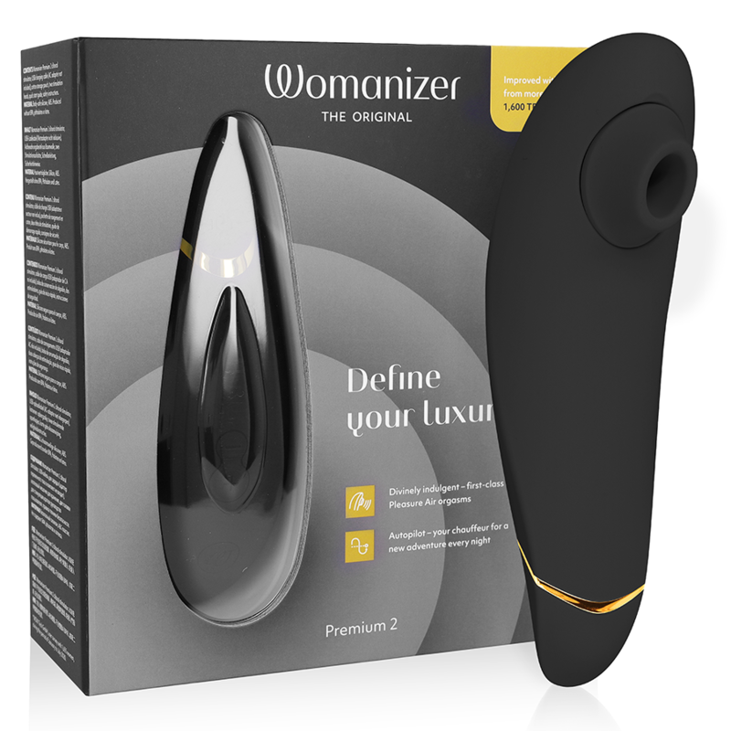 Womanizer – Stimulateur Clitoridien Premium 2 Noir