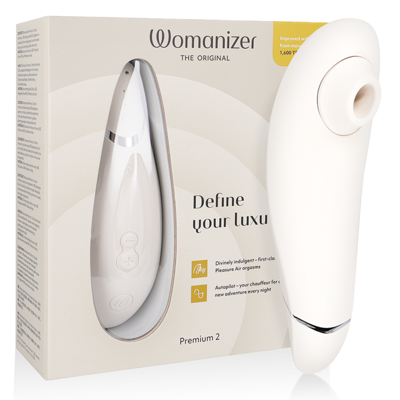 Womanizer – Stimulateur Clitoridien Premium 2 Gris Chaud