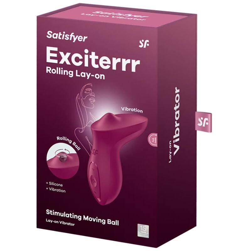 Satisfyer - Vibrateur Exciterrr À Poser Sur Le Clitoris Fuchsia - Gabychou - Vibromasseurs clitoris