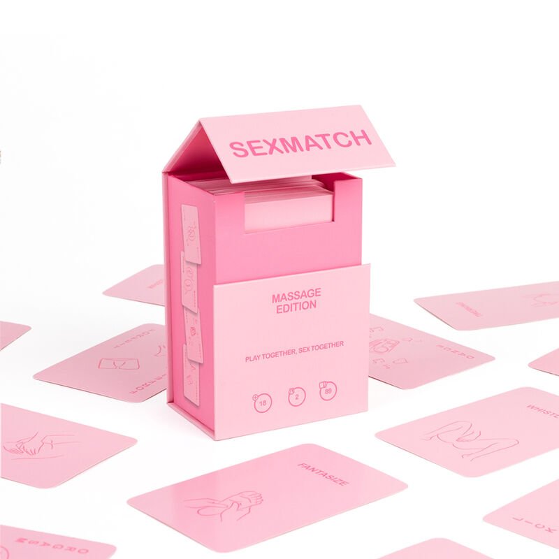 Secretplay - Jeu Sexmatch Édition Massage - Gabychou - jeu de carte couple