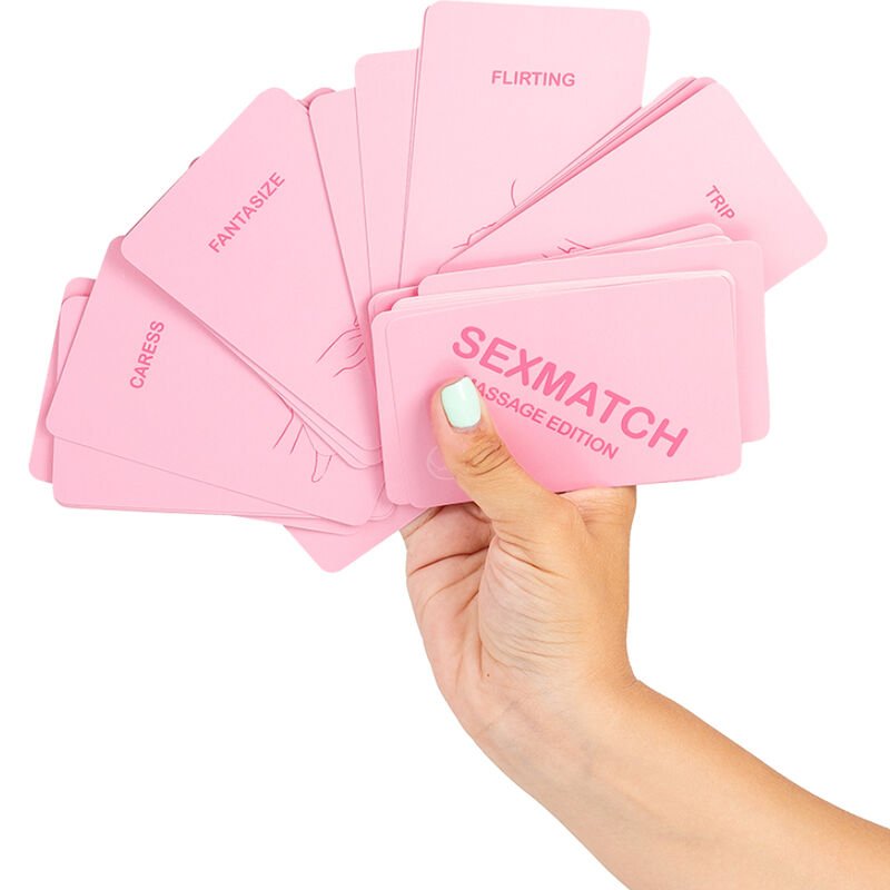 Secretplay - Jeu Sexmatch Édition Massage - Gabychou - jeu de carte couple